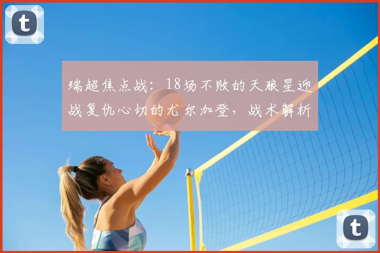 瑞超焦点战:18场不败的天狼星迎战复仇心切的尤尔加登,战术解析与胜负前瞻